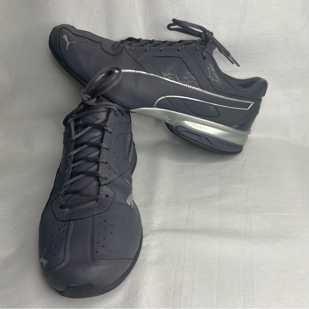 Puma Tazon 6 Fracture Cross Training Shoe Men Size US 13 Black Sneaker 189875-02